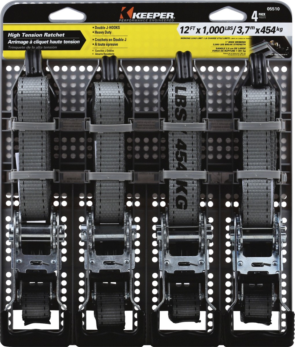 slide 2 of 8, Keeper Ratchet 4 ea, 4 ct