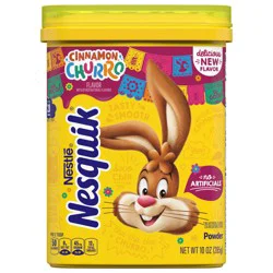 Nesquik Cinnamon Churro Flavor Powder Drink Mix, 10 oz