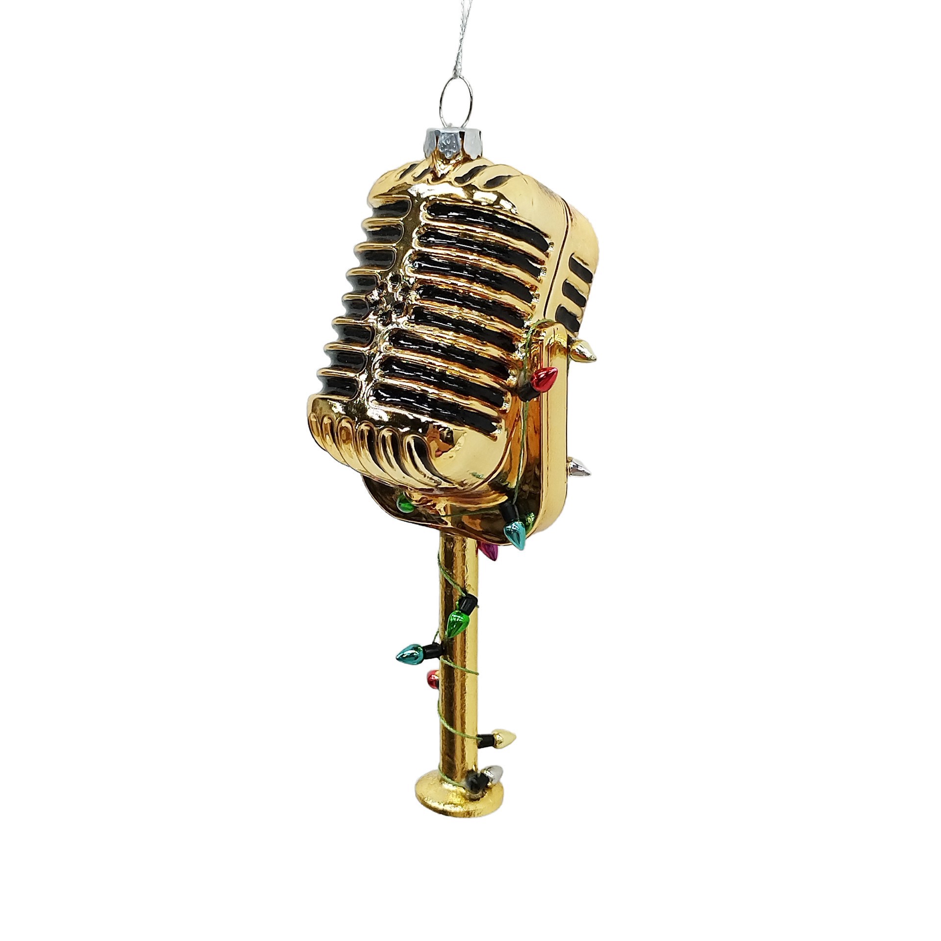 slide 2 of 2, 7" Mic Stand Ornament By Ashland, 7 in