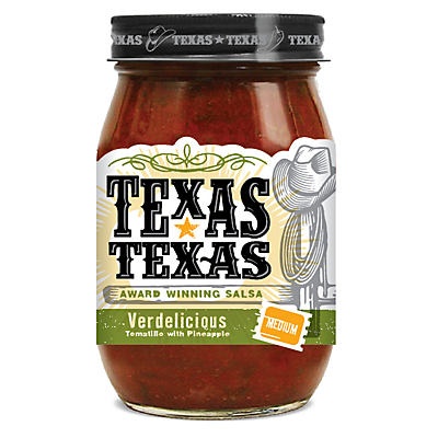 slide 1 of 1, Texas-Texas Verdelicious Green Salsa, 16 oz