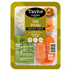 Taylor Farms Dill Pickle Snack Pack 5.6 oz