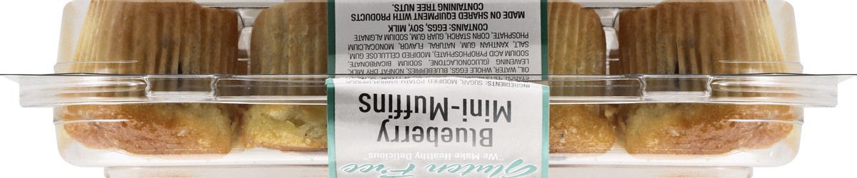 slide 5 of 9, Frannys Mini-Muffins, Gluten Free, Blueberry, 10 oz
