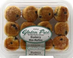 Frannys Mini-Muffins, Gluten Free, Blueberry