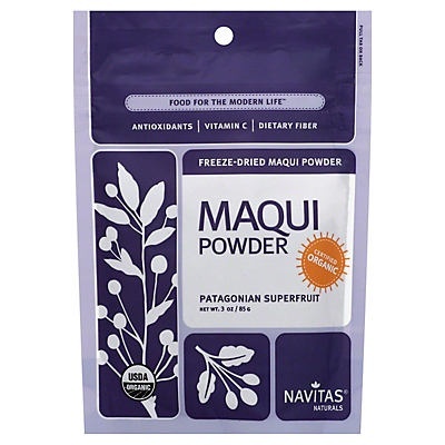 slide 1 of 1, Navitas Naturals Maqui Powder, Organic, Freeze-Dried, 3 oz