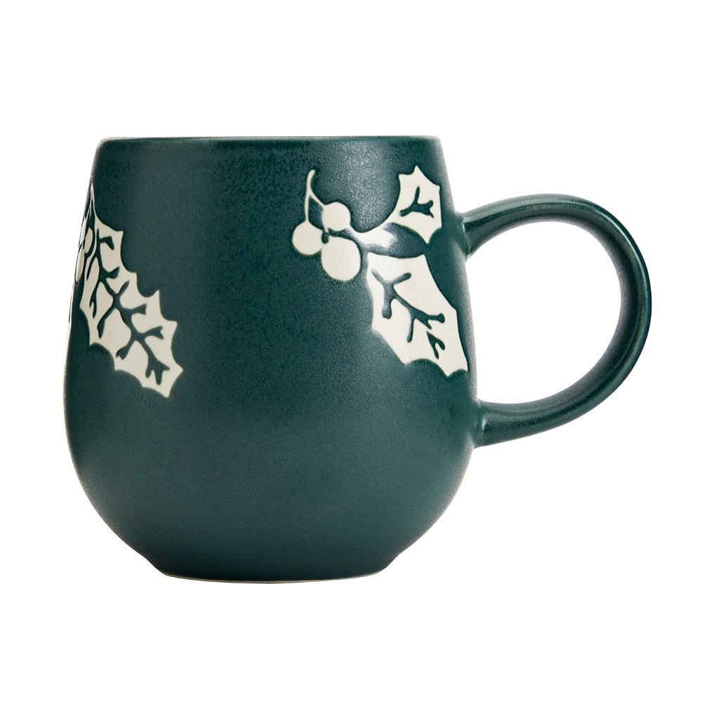 slide 3 of 3, SDS for HD Designs Stoneware Mug - Holly, 27 oz