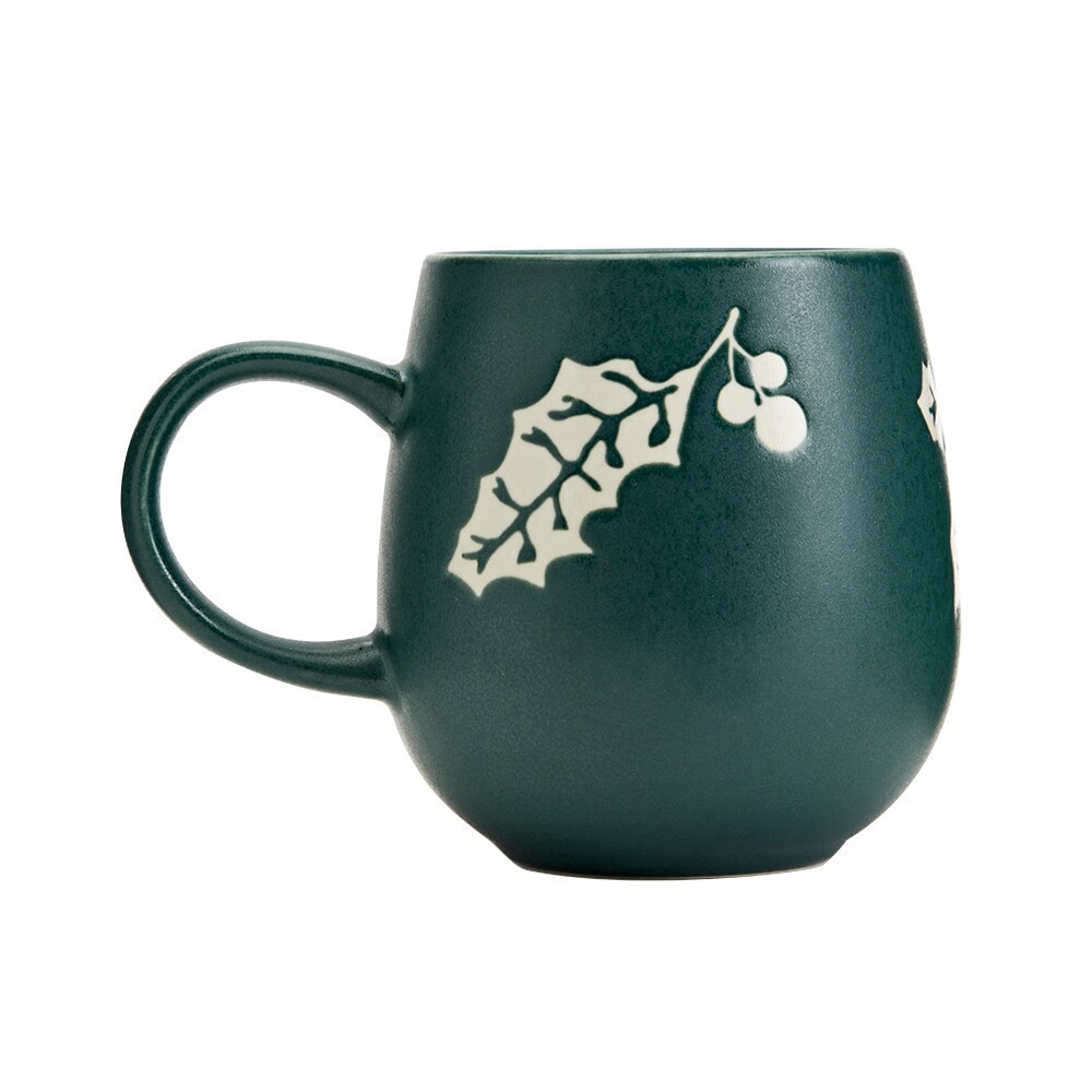 slide 2 of 3, SDS for HD Designs Stoneware Mug - Holly, 27 oz