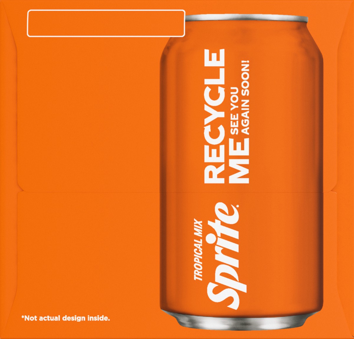 slide 14 of 15, Sprite Tropical Mix Fridge Pack Cans, 12 fl oz, 12 Pack, 12 ct; 12 oz