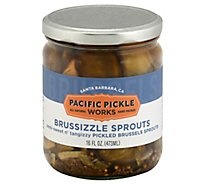 slide 1 of 1, Pacific Pickle Works Pickled Brussel Sprouts Brussizzle Sprouts, 16 oz