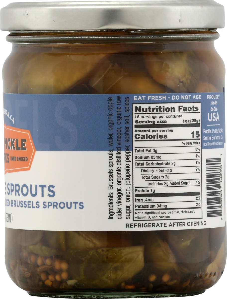 slide 10 of 11, Pacific Pickle Works Brussels 16 oz, 16 oz