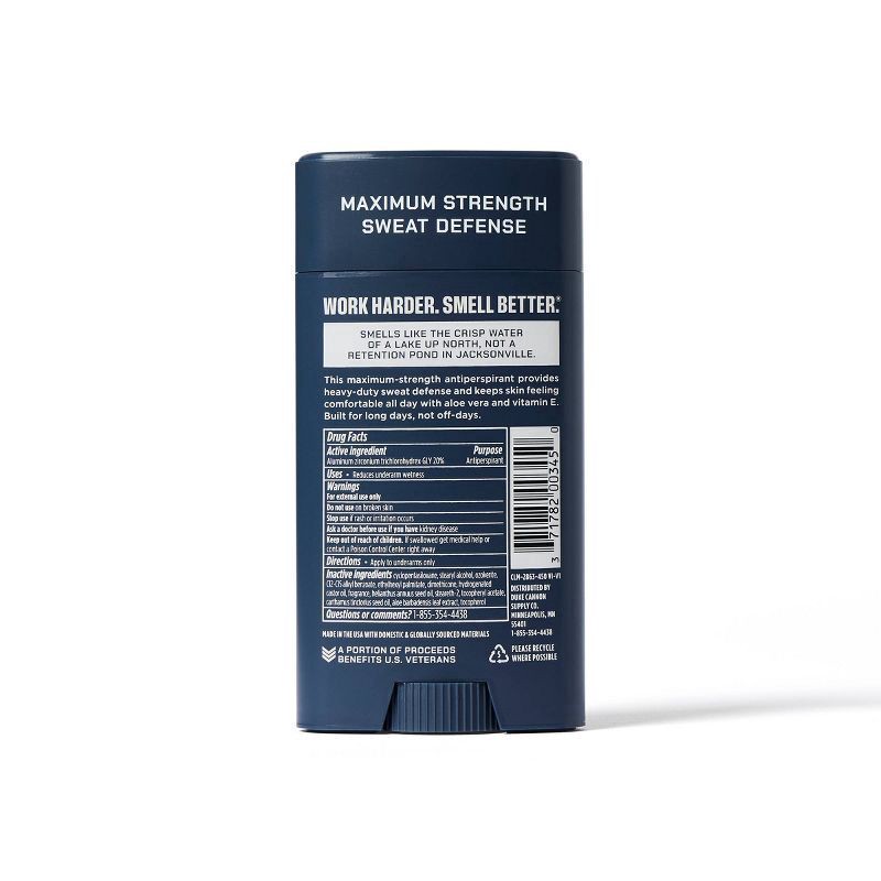 slide 5 of 7, Duke Cannon Trench Warfare Midnight Swim/Sandalwood + Lavender Antiperspirant + Deodorant 3 oz, 3 oz