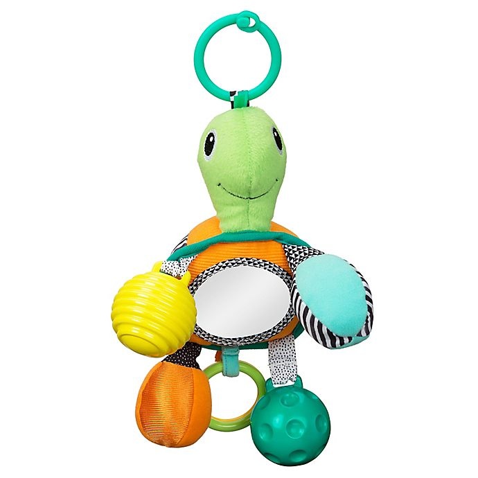 slide 2 of 3, Infantino Turtle Mirror Pal, 1 ct