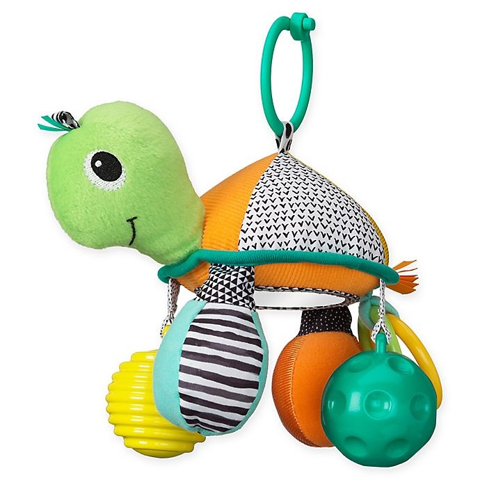 slide 1 of 3, Infantino Turtle Mirror Pal, 1 ct