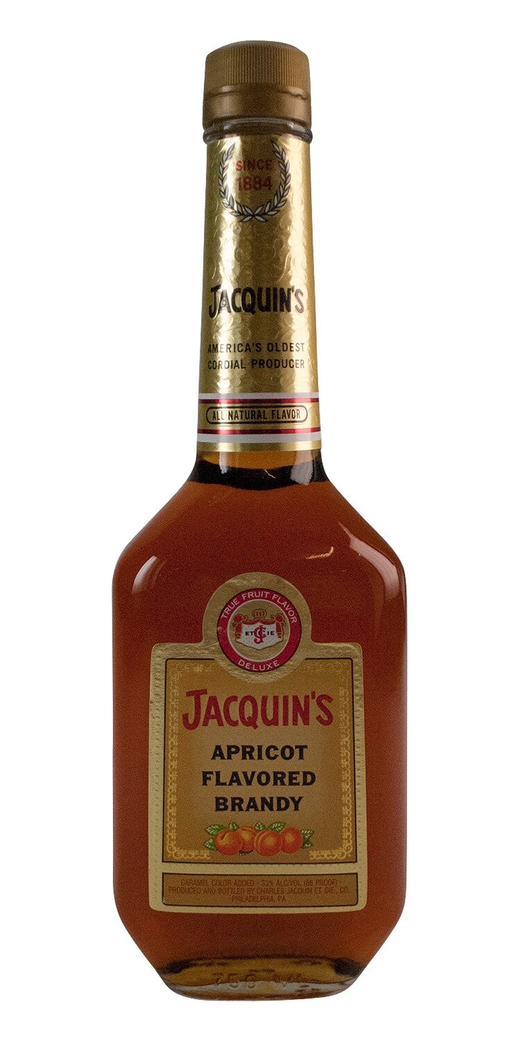 slide 1 of 1, Jacquin's Apricot Brandy, 750 ml