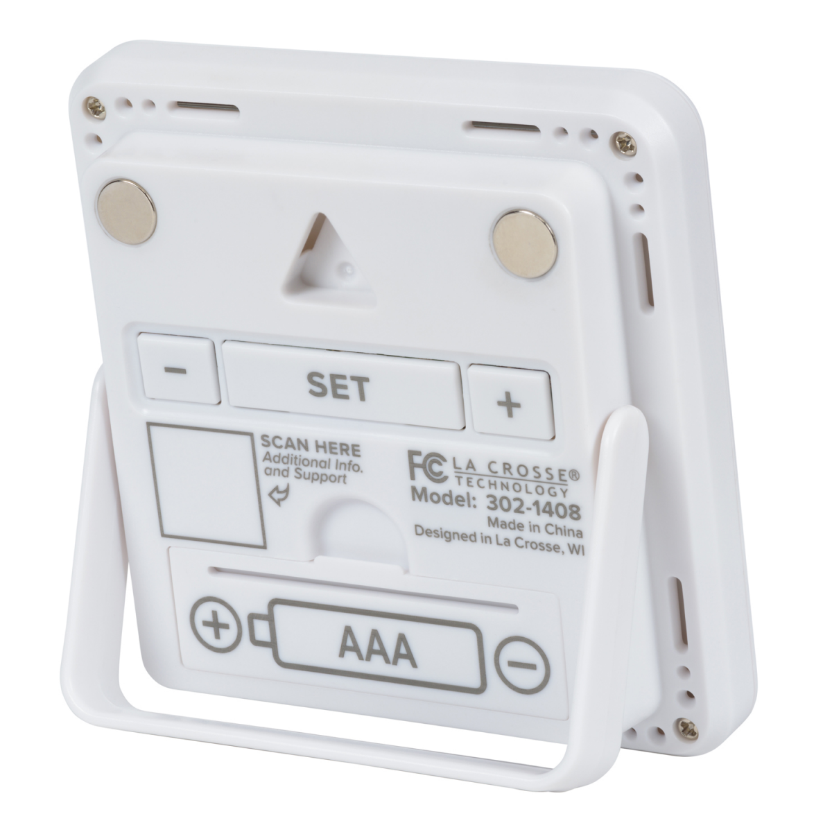 slide 7 of 21, 3" Indoor Comfort Meter with Time & Date, 1 ct