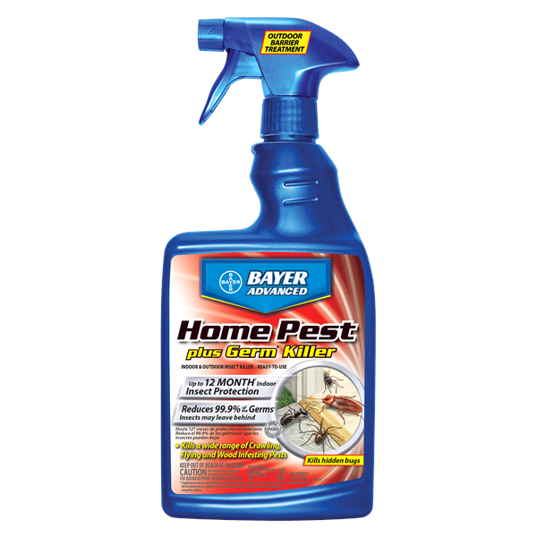 slide 1 of 1, Bayer Advanced Home Pest Plus Germ Killer, 24 oz