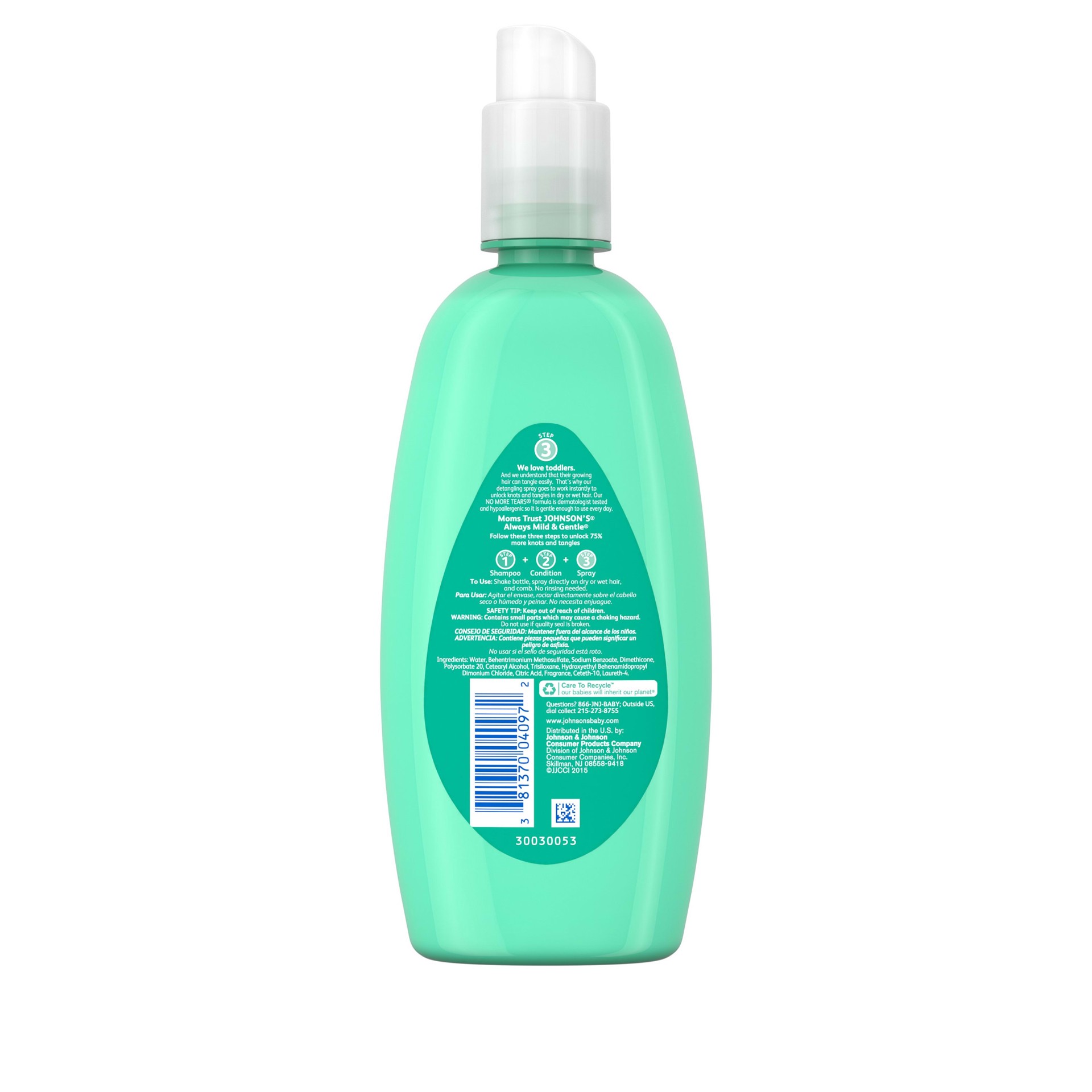 slide 2 of 5, Johnson's Buddies No More Tangles Hair Detangler For Kids, 10 Fl. Oz., 10 fl oz