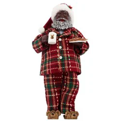Merry Brite Santa In Pajamas, 11 in
