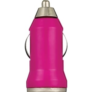 slide 1 of 1, PowerXcel Usb Car Charger 1.0, Purple, 1 ct