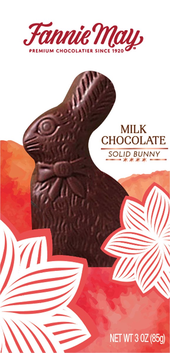 slide 4 of 5, Fannie May Solid Bunny Milk Chocolate 3 oz, 3 oz
