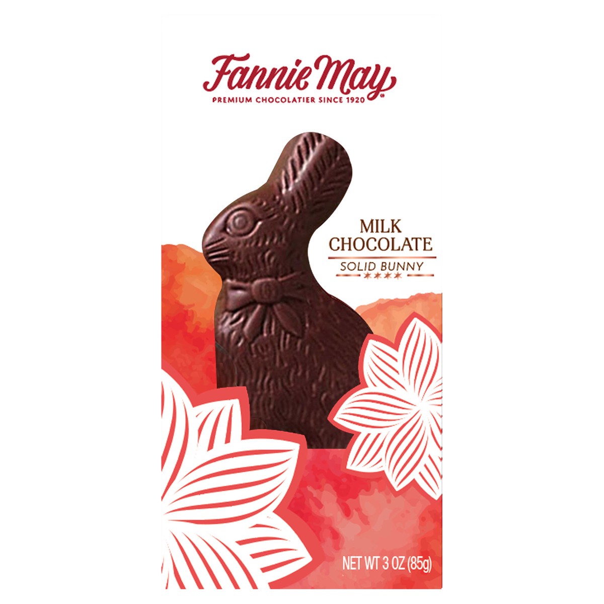 slide 1 of 5, Fannie May Solid Bunny Milk Chocolate 3 oz, 3 oz