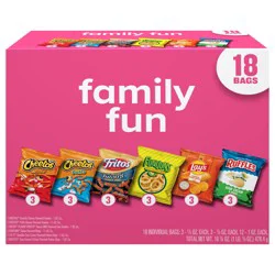 Frito-Lay Frito Lay Snacks Family Fun Mix Variety Pack, 16 7/8 Oz, 18 Count