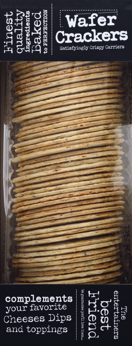 slide 9 of 13, Olina Bakehouse Cracked Pepper Wafer Crackers, 1 ct