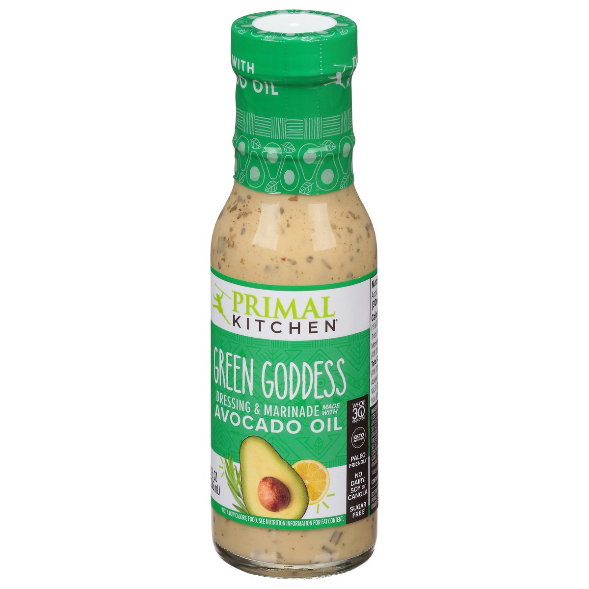 slide 7 of 9, Primal Kitchen Dairy-Free Green Goddess Dressing with Avocado Oil - 8fl oz, 8 fl oz