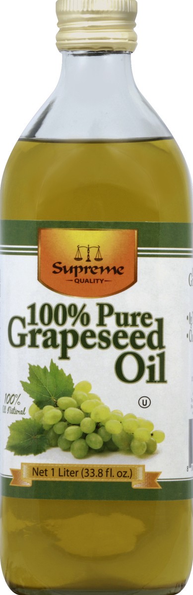 slide 2 of 2, Supreme Grapeseed Oil 1 lt, 1 l