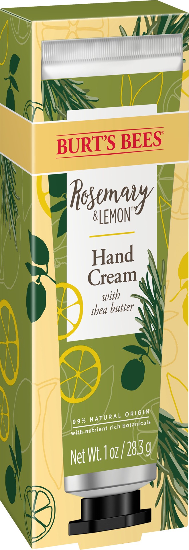 slide 5 of 5, Burt's Bees Rosemary /Lemon Hand Cream, 1 oz