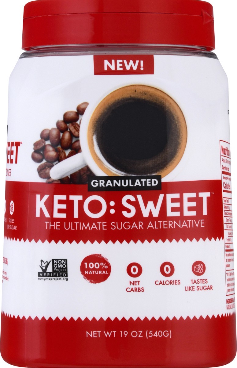 slide 2 of 13, Keto Sweet Granulated Sugar Alternative 19 oz, 19 oz
