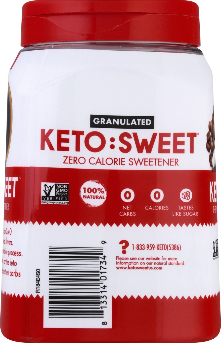 slide 13 of 13, Keto Sweet Granulated Sugar Alternative 19 oz, 19 oz