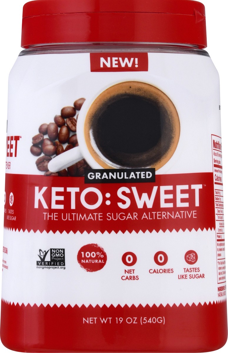 slide 1 of 13, Keto Sweet Granulated Sugar Alternative 19 oz, 19 oz