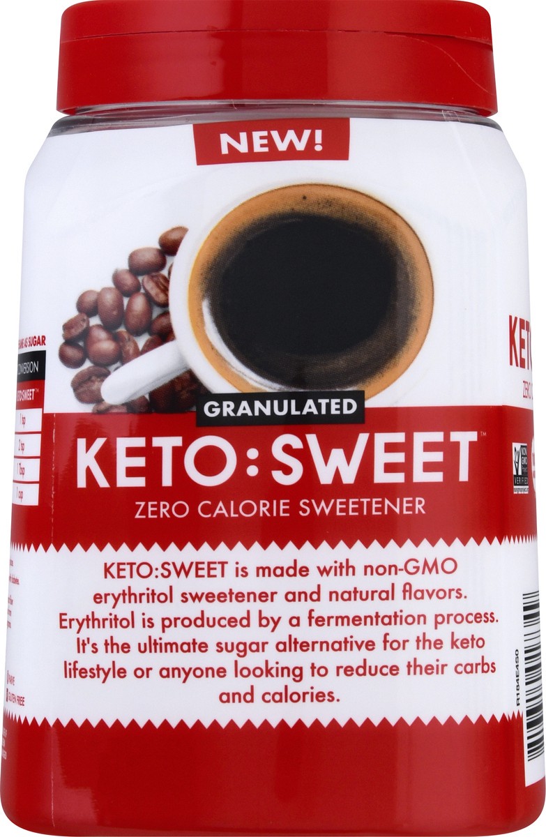 slide 11 of 13, Keto Sweet Granulated Sugar Alternative 19 oz, 19 oz