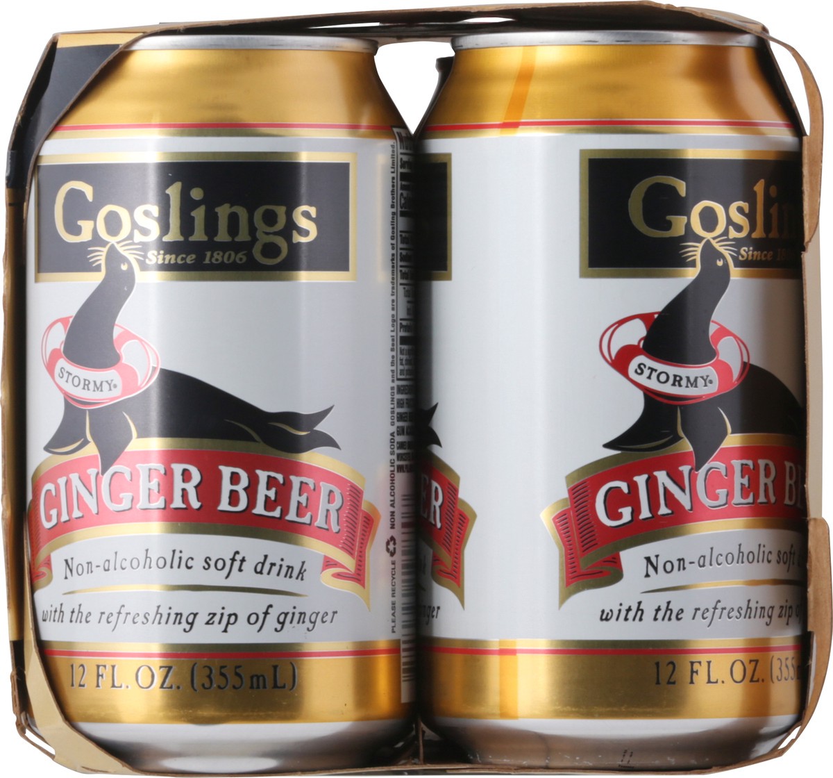 slide 8 of 9, Gosling's Stormy Ginger Beer - 6 ct, 6 ct; 12 oz