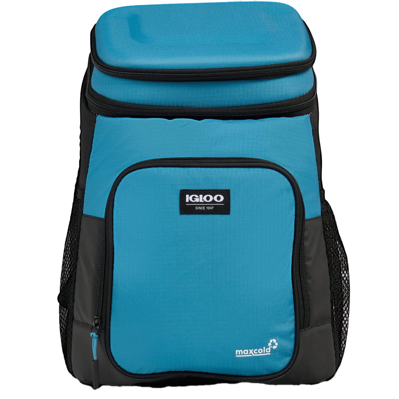 slide 1 of 1, Igloo Coolers Latitude Backpack Hard Top, 18 Can - Modern Blue, 10.6ftft x 8.5ftft x 15.75ftft