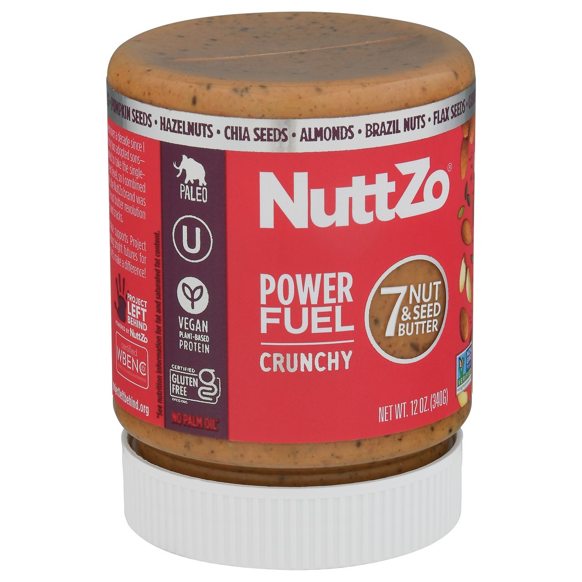 slide 7 of 14, Nuttzo Power Fuel Crunchy, 12 oz