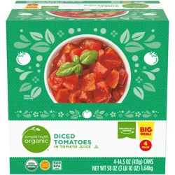 Simple Truth Organic Diced Tomatoes Multi Pack