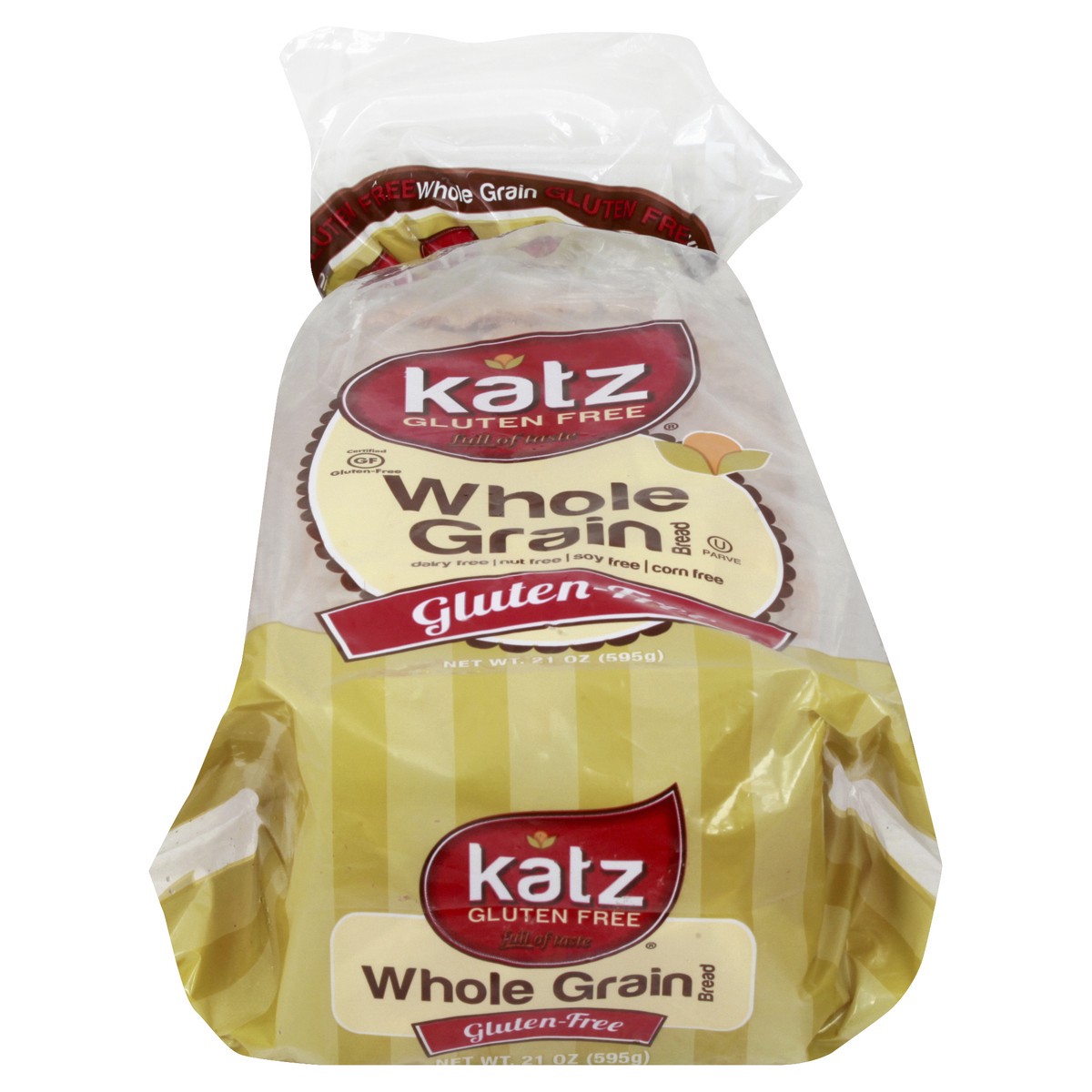 slide 1 of 10, Katz Gluten Free Whole Grain Bread 21 oz, 21 oz
