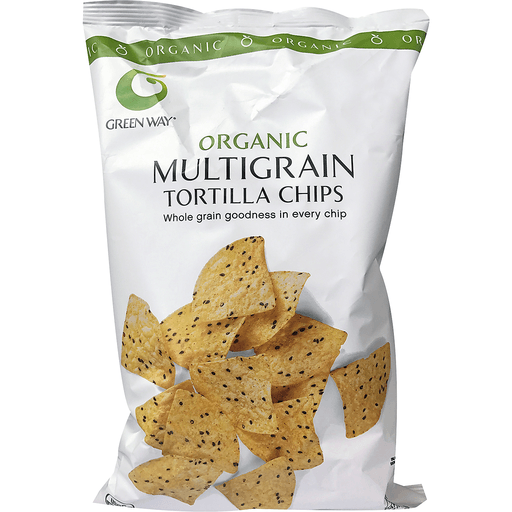 slide 1 of 1, Greenway Organic Tortilla Chips Multigrain, 6 oz