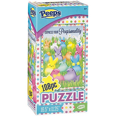 slide 1 of 1, Express Your Peepsonality Puzzle Set, 108 ct