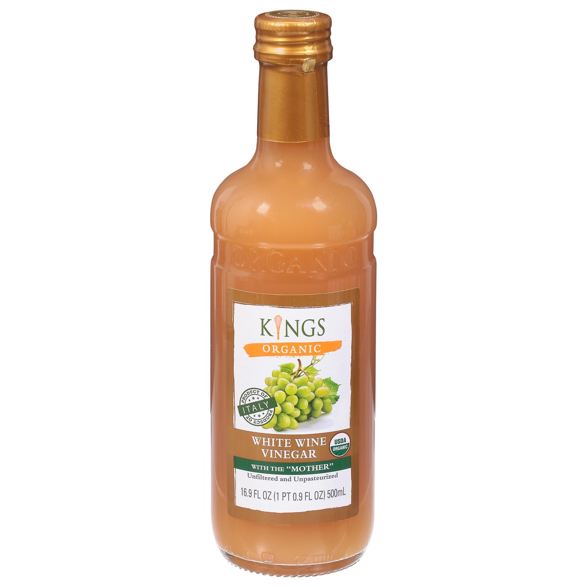 slide 7 of 11, Kings Organic Organic White Wine Vinegar 16.9 fl oz, 16.9 fl oz