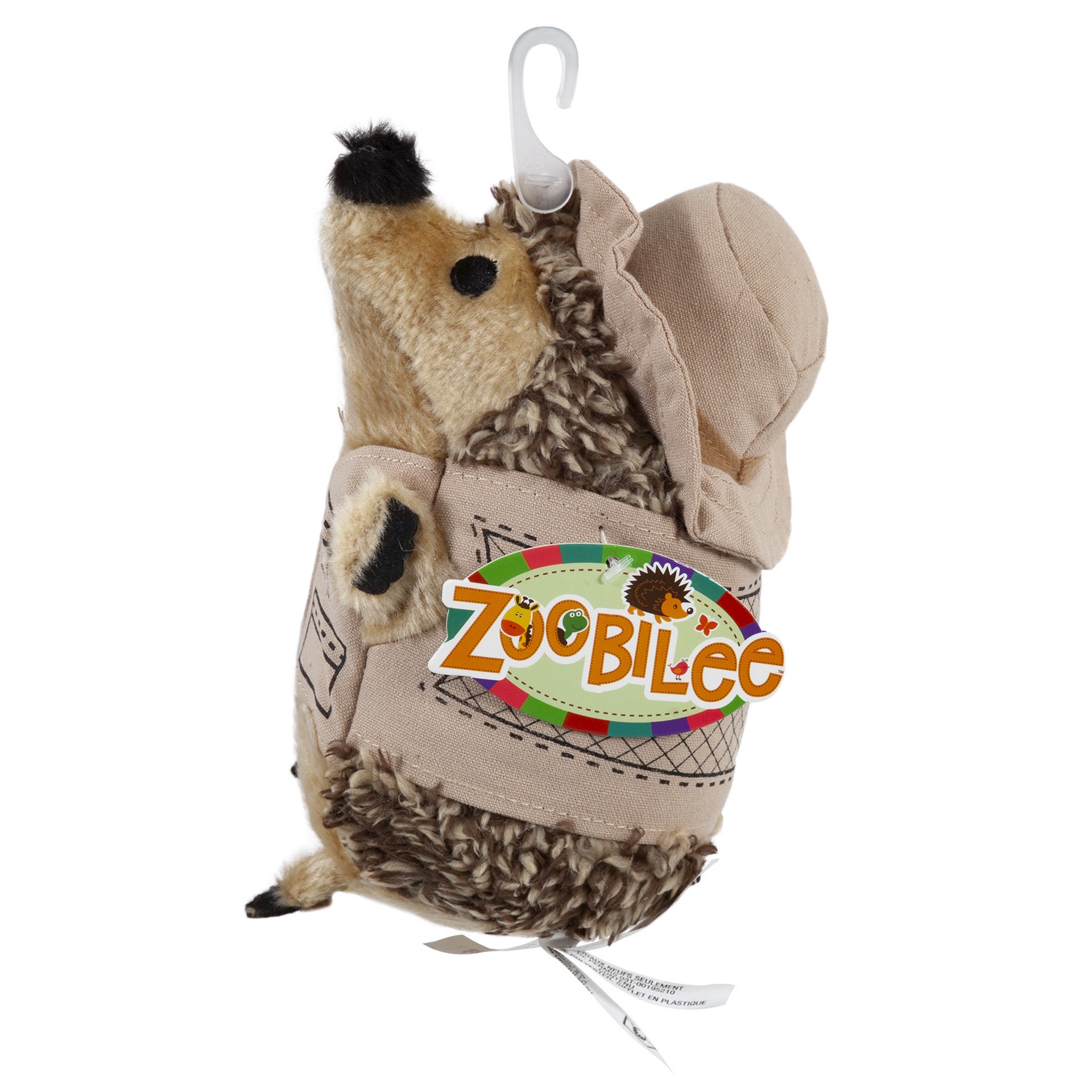 slide 4 of 9, Zoobilee Fisherman Heggie Dog Toy, 1 ct