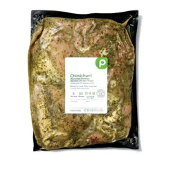 Publix Chicken Thighs, Chimichurri, Skinless, Boneless, Marinated