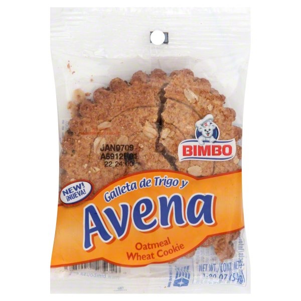 slide 1 of 1, Bimbo Integral De Avena, 1 ct