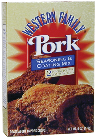 slide 1 of 1, Western Family Pork Season And Coating Mix, 6 oz