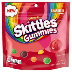 SKITTLES Original Gummy Candy, Sharing Size, 12 oz Bag