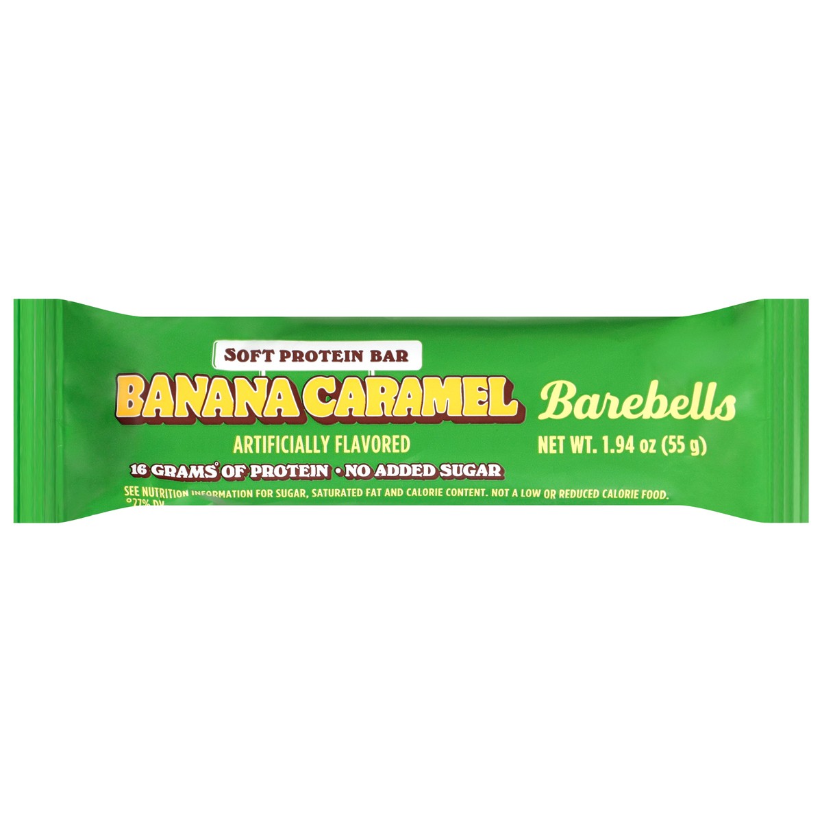 slide 1 of 15, Barebells Banana Caramel Soft Protein Bar, 1.94 oz