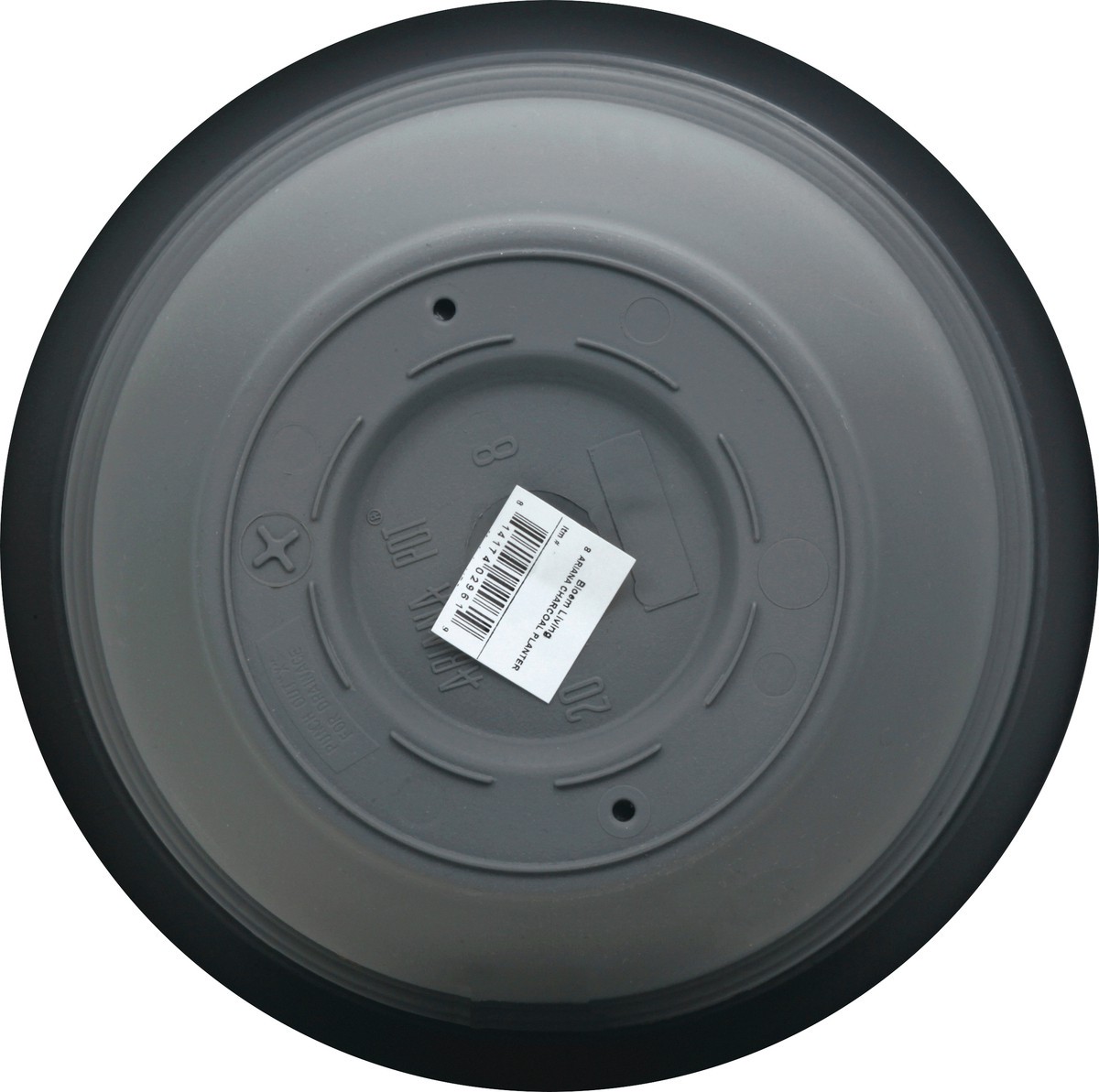 slide 6 of 9, Bloem Ariana Charcoal Planter 8In, 8 in