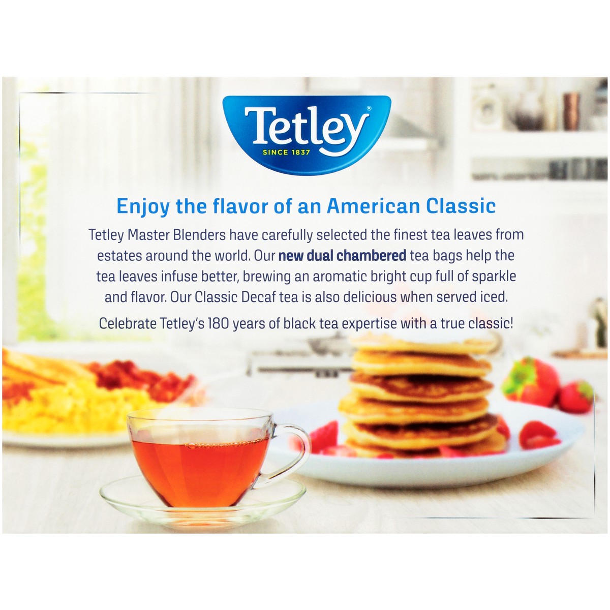 slide 11 of 14, Tetley Classic Decaf Decaffeinated Black Tea Bags - 4.87 oz, 4.87 oz