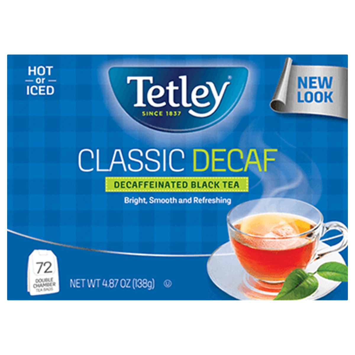 slide 8 of 14, Tetley Classic Decaf Decaffeinated Black Tea Bags - 4.87 oz, 4.87 oz